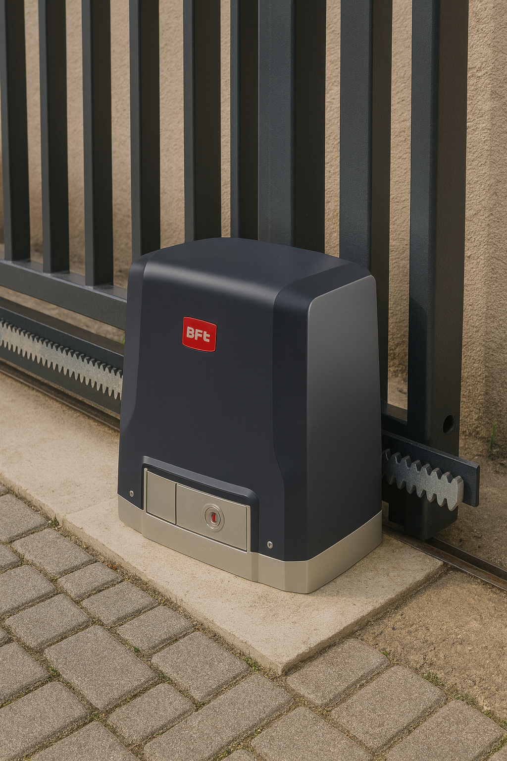 BFT Gate Operator / مكينه سحب BFT - BAB ALSARAY AUTOMATIC GATES & BARRIERS TRADING LLC