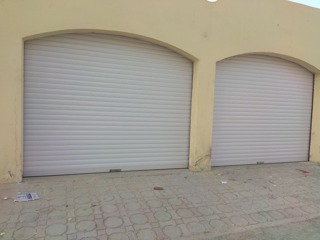 GI / Aluminum Double Shutter - باب شتر دبل المونيوم او حديد - BAB ALSARAY AUTOMATIC GATES & BARRIERS TRADING LLC