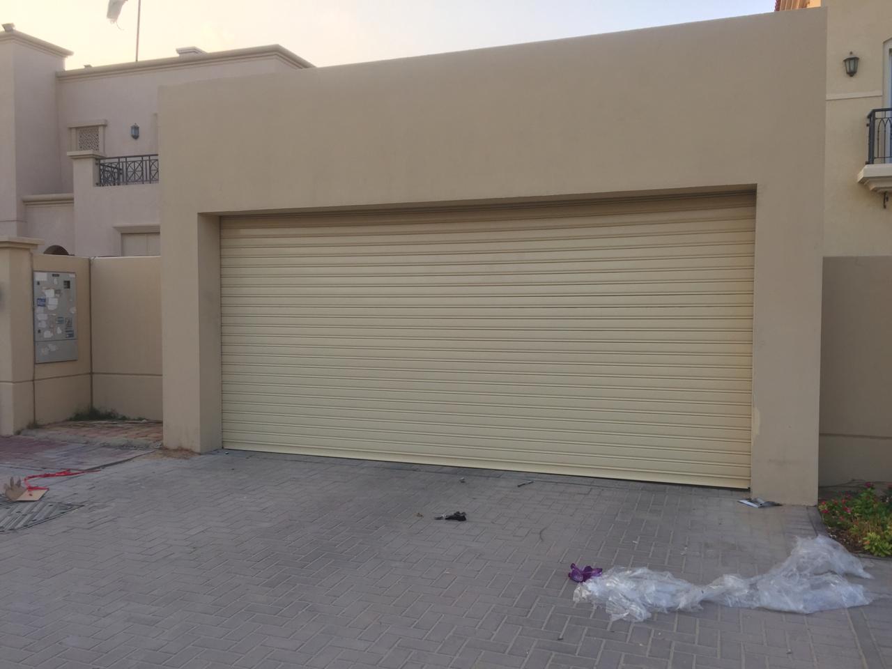 GI / Aluminum Single Shutter - باب شتر خفيف المونيوم او حديد - BAB ALSARAY AUTOMATIC GATES & BARRIERS TRADING LLC