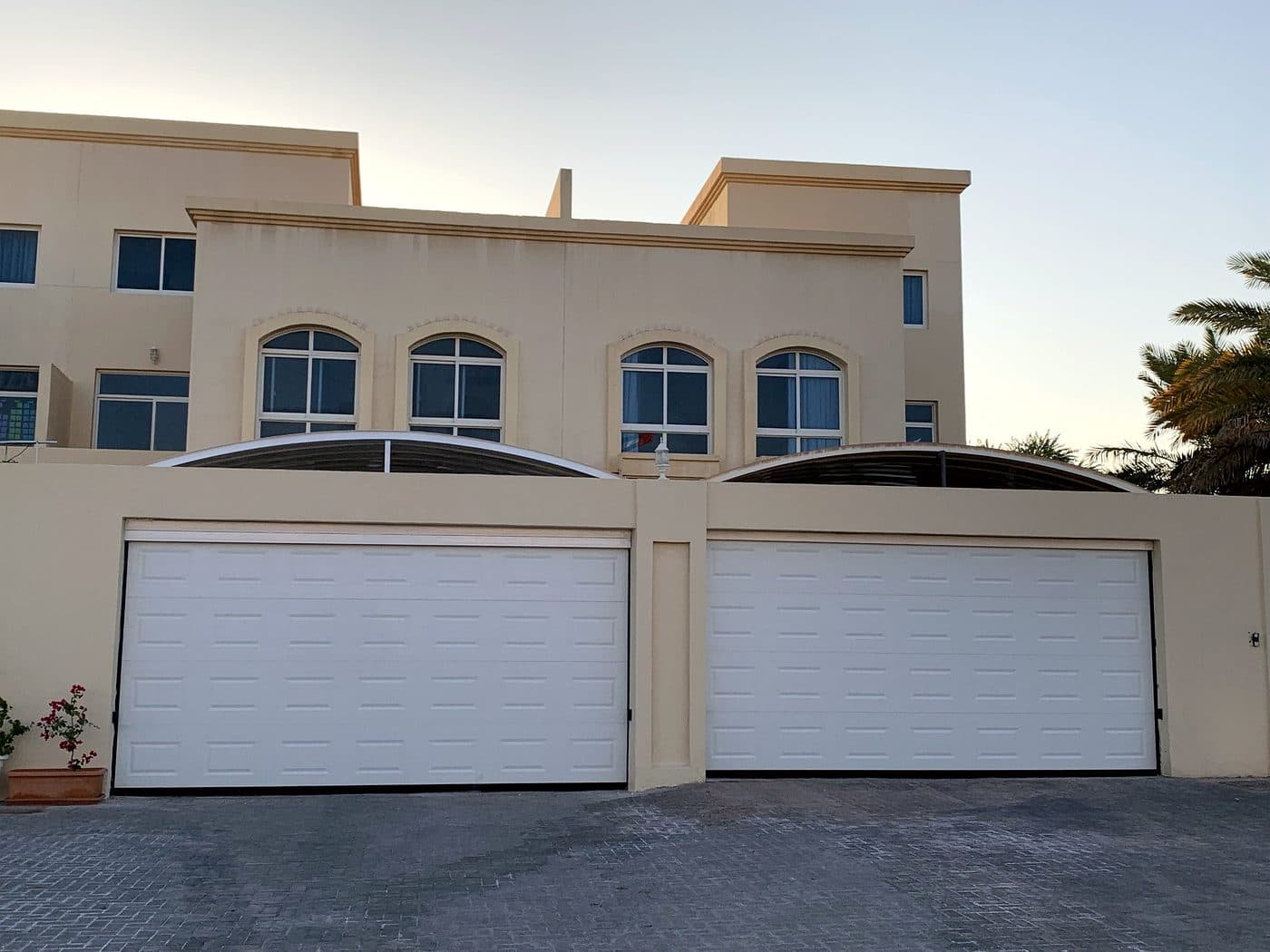 Garage door installation photo