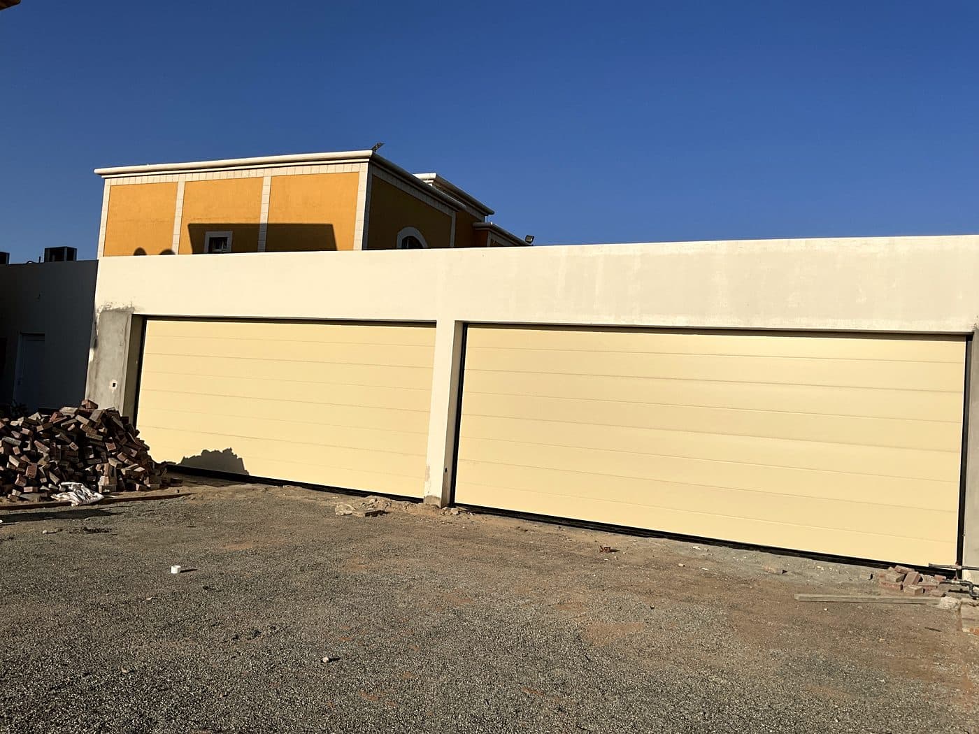 Garage door installation photo