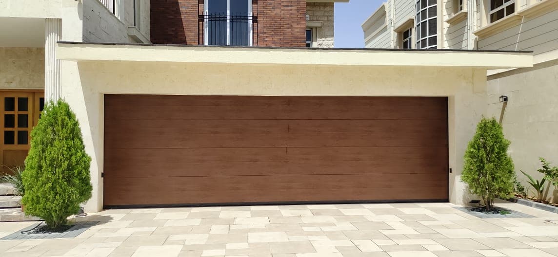 Modern UAE villa with premium overhead garage door