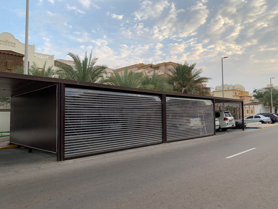 Automatic Polycarbonate Shutter - شتر بولي كربونيت أوتوماتيكي - BAB ALSARAY AUTOMATIC GATES & BARRIERS TRADING LLC