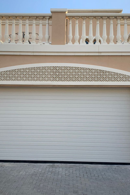 باب كراج - ابيض غامق