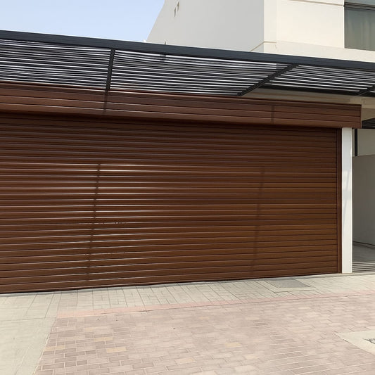 GI / Aluminum Double Shutter - باب شتر دبل المونيوم او حديد - BAB ALSARAY AUTOMATIC GATES & BARRIERS TRADING LLC